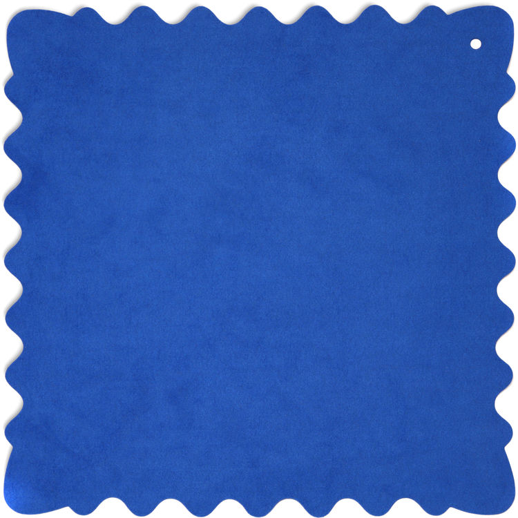 Bluestar Ultrasuede Cleaning Cloth (Blue, Medium, 10 x 10")