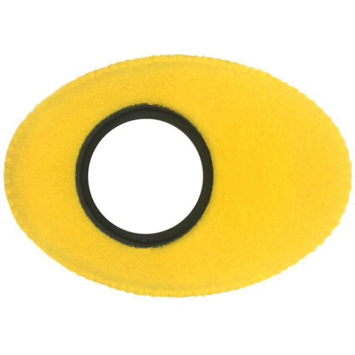 Bluestar Oval Extra-Large Viewfinder Eyecushion (Fleece, Yellow)
