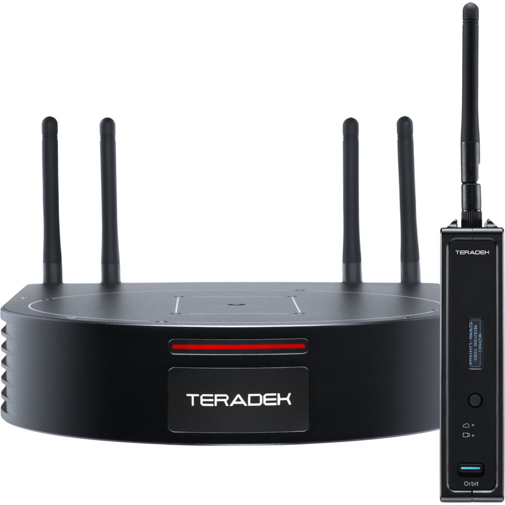 Teradek Orbit PTZ 4K 12G-SDI/HDMI Wireless Transmitter/Receiver Kit (Black)