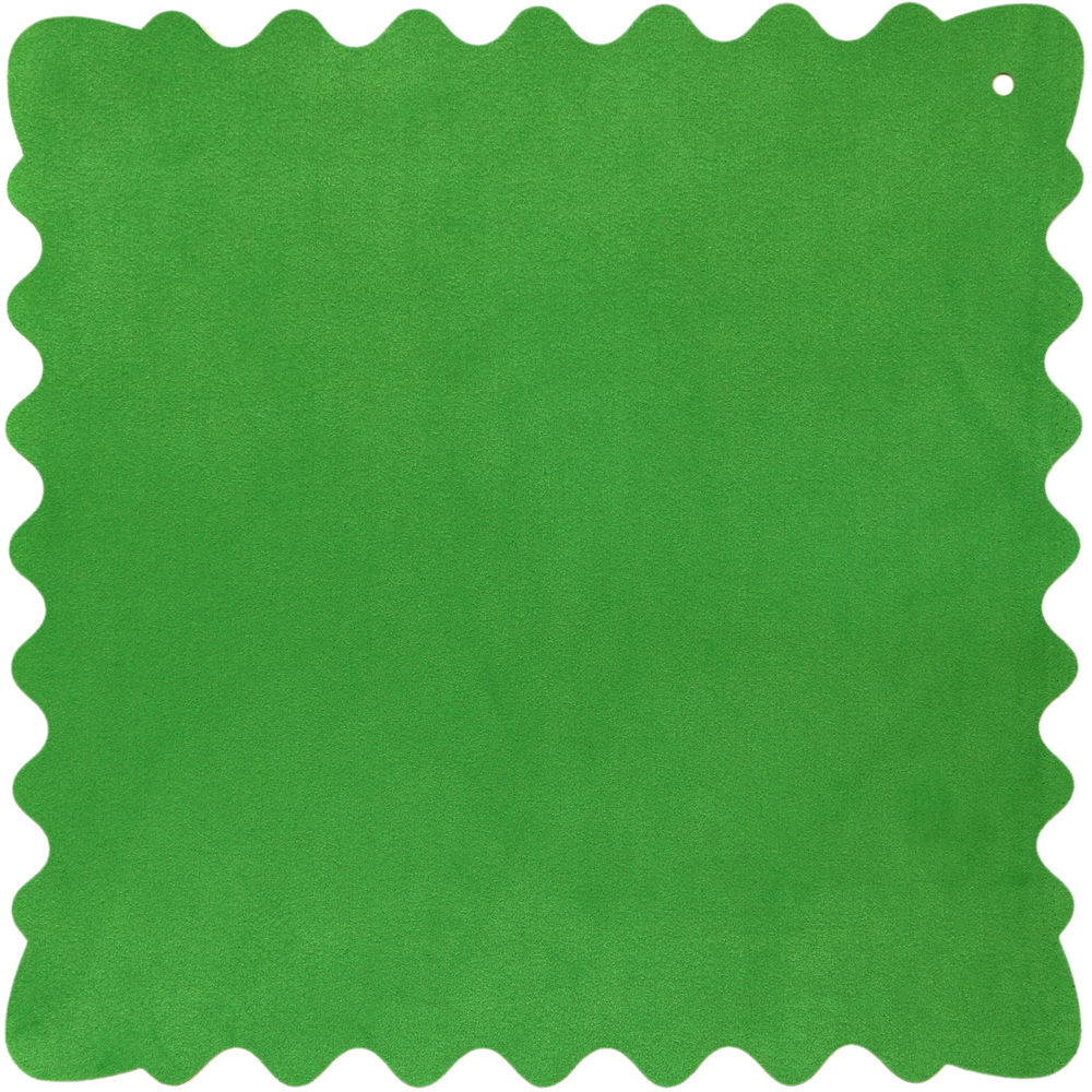Bluestar Ultrasuede Cleaning Cloth (Green, Medium, 10 x 10")