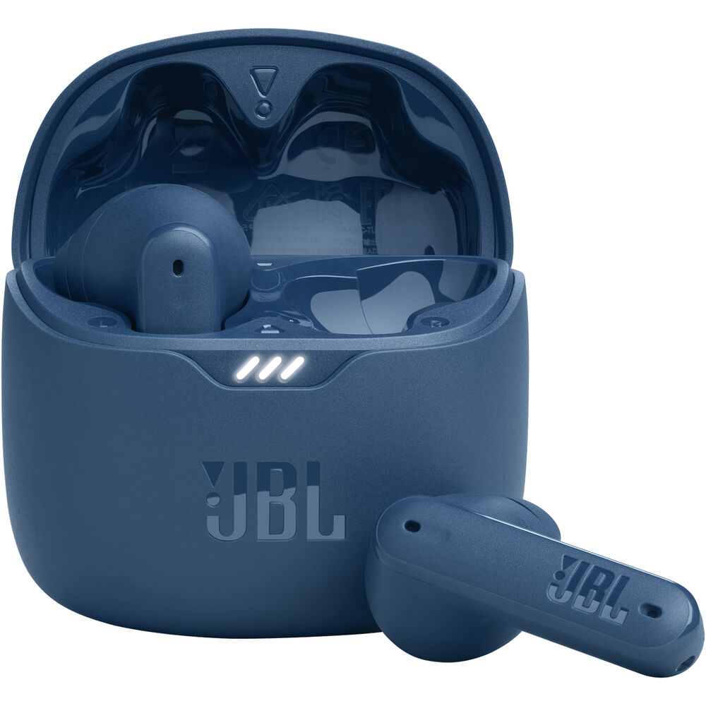JBL Tune Flex True Wireless Noise-Cancelling Earbuds (Blue)