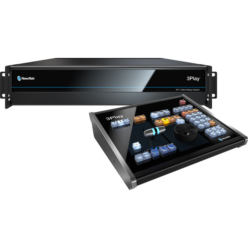 NewTek 3Play 3P1 IP Replay System with Control Surface
