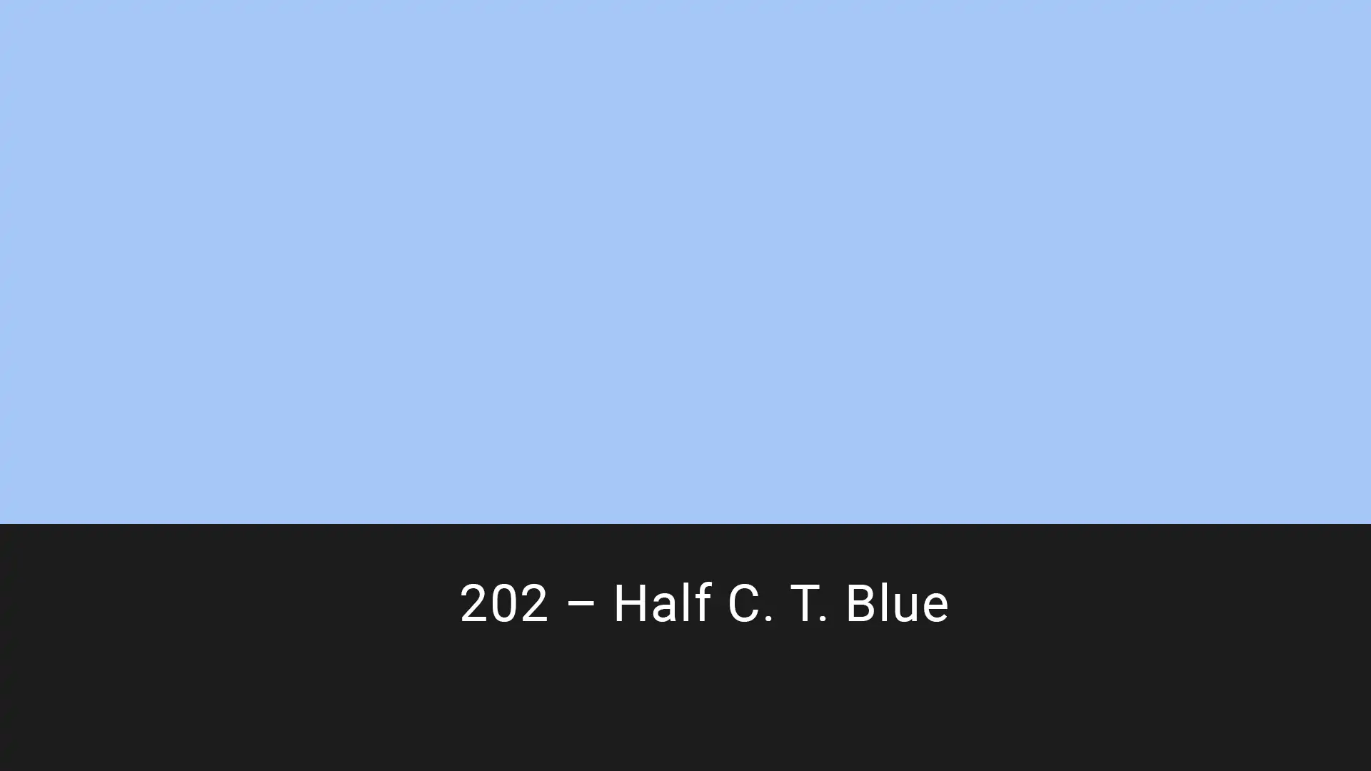 Cotech filters 202 Half C.T. Blue