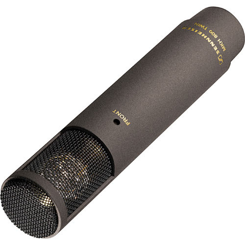 Sennheiser MKH 800 TWIN - Variable Polar Pattern Universal Studio Microphone (Black)