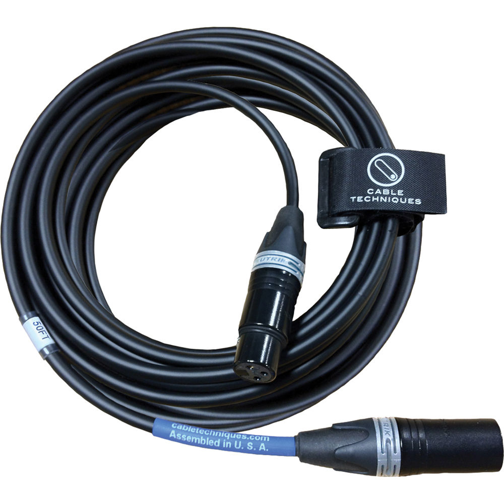 Cable Techniques CT-PX-550 Premium Stereo Microphone Cable - 50' (15.24m)