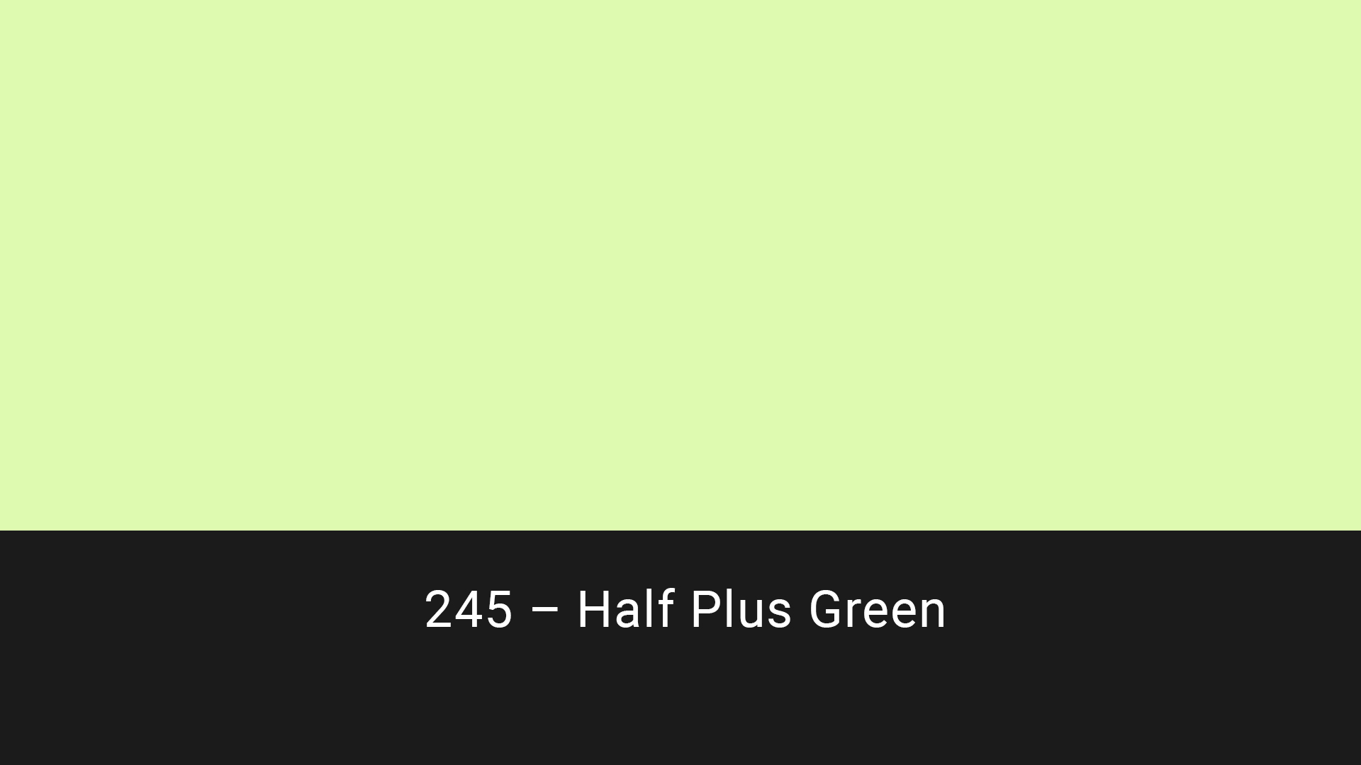 Cotech filters 245 Half Plus Green