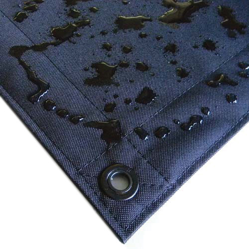 Matthews Butterfly/Overhead Fabric - 6x6' - Black Double Scrim