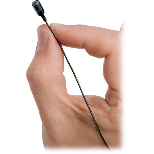 Sennheiser MKE 2 Gold Series Subminiature Omnidirectional Lavalier Microphone with XLR Connector & MZ 2 Accessory Set (Black)