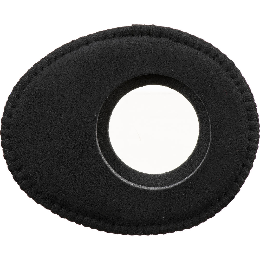 Bluestar Oval Large Viewfinder Eyecushion (Ultrasuede, Black)