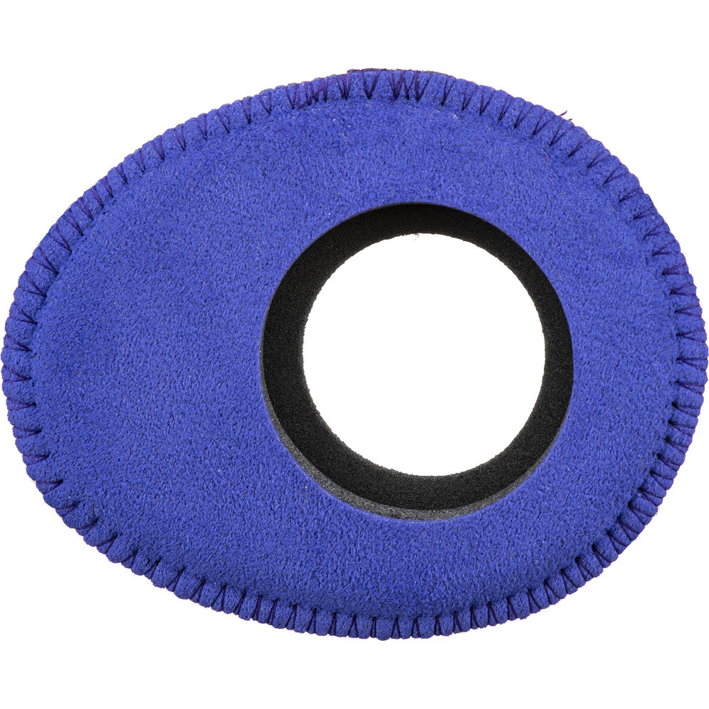 Bluestar Oval Large Viewfinder Eyecushion (Ultrasuede, Purple)