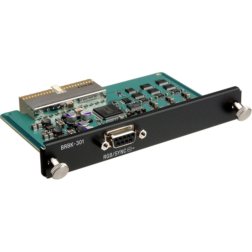 Sony BRBK-301 Analog Component/RGB Card Option for BRC-300 or BRU300