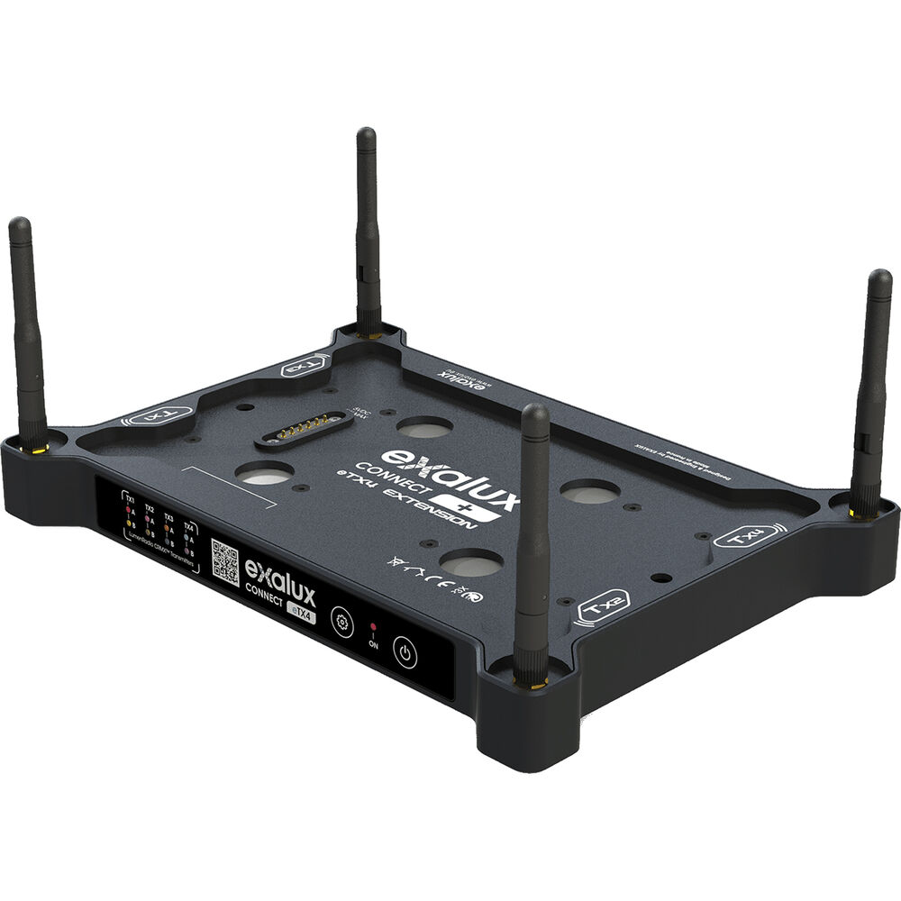 Exalux CONNECT eTX4 Wireless DMX/RDM Transmitter for CONNECT+