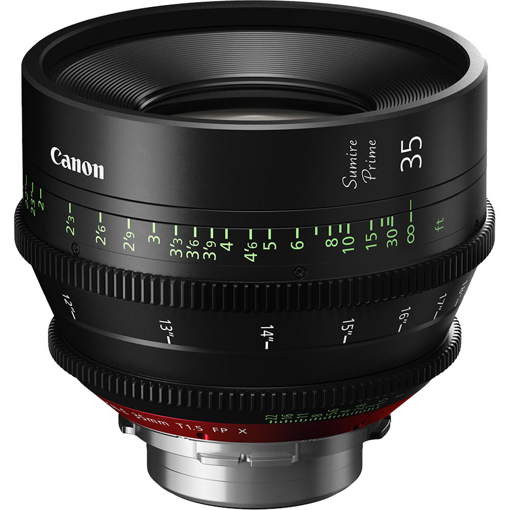 Canon 35mm Sumire Prime T1.5 (PL Mount, Feet)