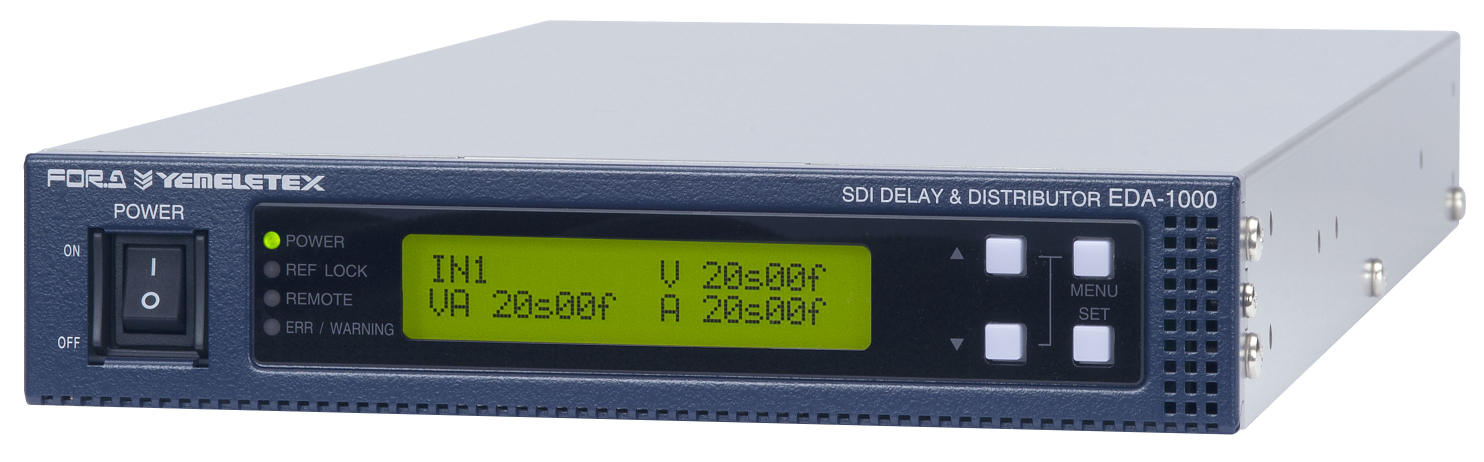 For.A 1U Half Size SDI Video Audio Delay Line Distributor (4 Outputs)