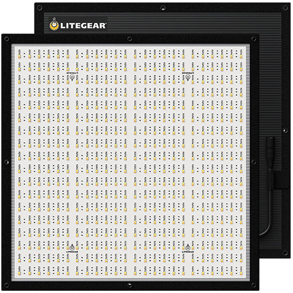 Litegear LiteMat Spectrum 2 RGB LED Light Panel (Edison Power Cable)