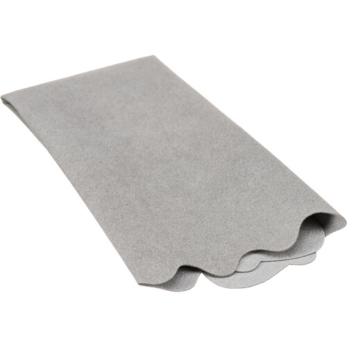 Bluestar Ultrasuede Cleaning Cloth (Gray, Medium, 10 x 10")