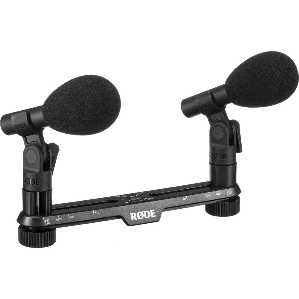 RODE TF-5 MP Cardioid Condenser Microphones with Stereo Mount (Black, Matched Pair)