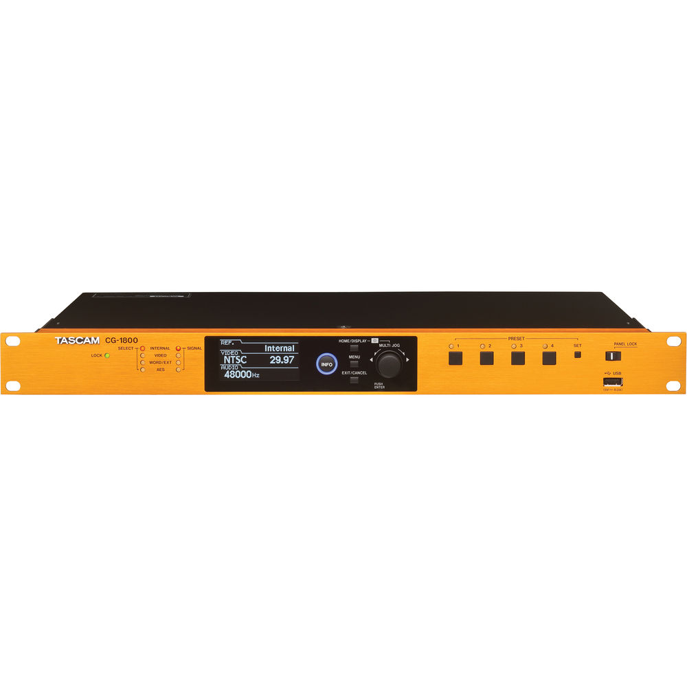 TASCAM CG-1800 - Video Sync/Master Clock Generator