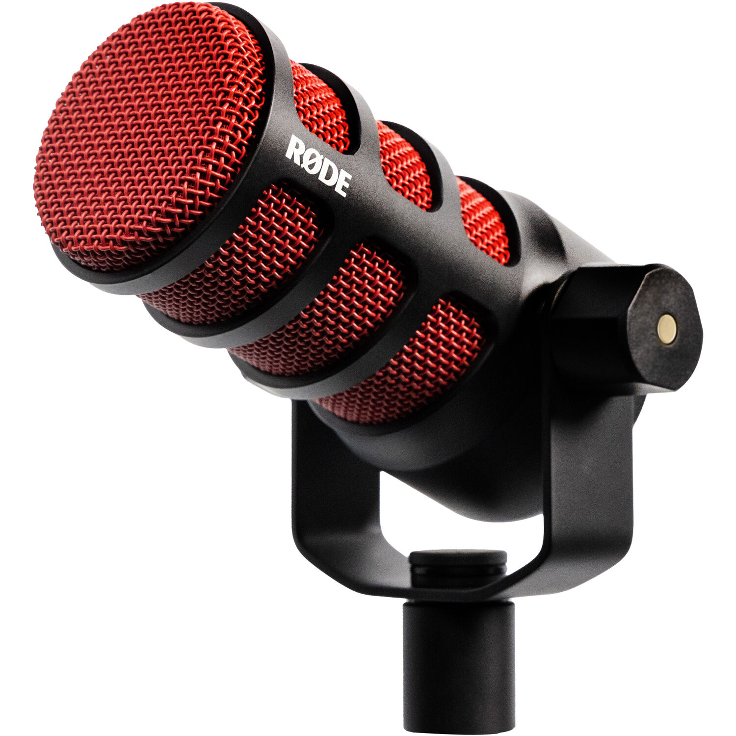 RODE PodMic Dynamic Podcasting Microphone (Red, Special 50th Anniversary Edition)