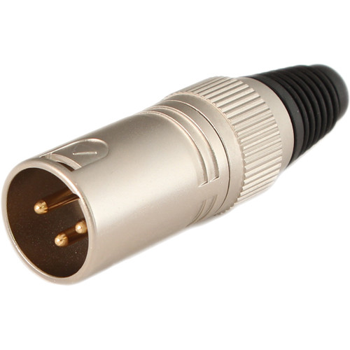 Cable Techniques 3-Pin XLR Male Connector (Nickel)