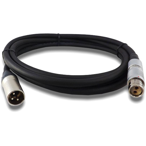 BLUESHAPE PWCAL 3-Pin XLR Male to 2-Pin Fischer Female Power Cable for Arri Alexa Camcorders (10')