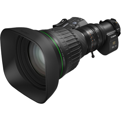 Canon CJ18EX7.6B IASE 2/3" ENG/EFP 4K UHD Zoom Lens with Full Servo Control