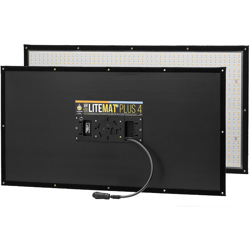 Litegear LiteMat Plus 4 Bi-Color LED Light Panel (Gold Mount Dimmer Kit)