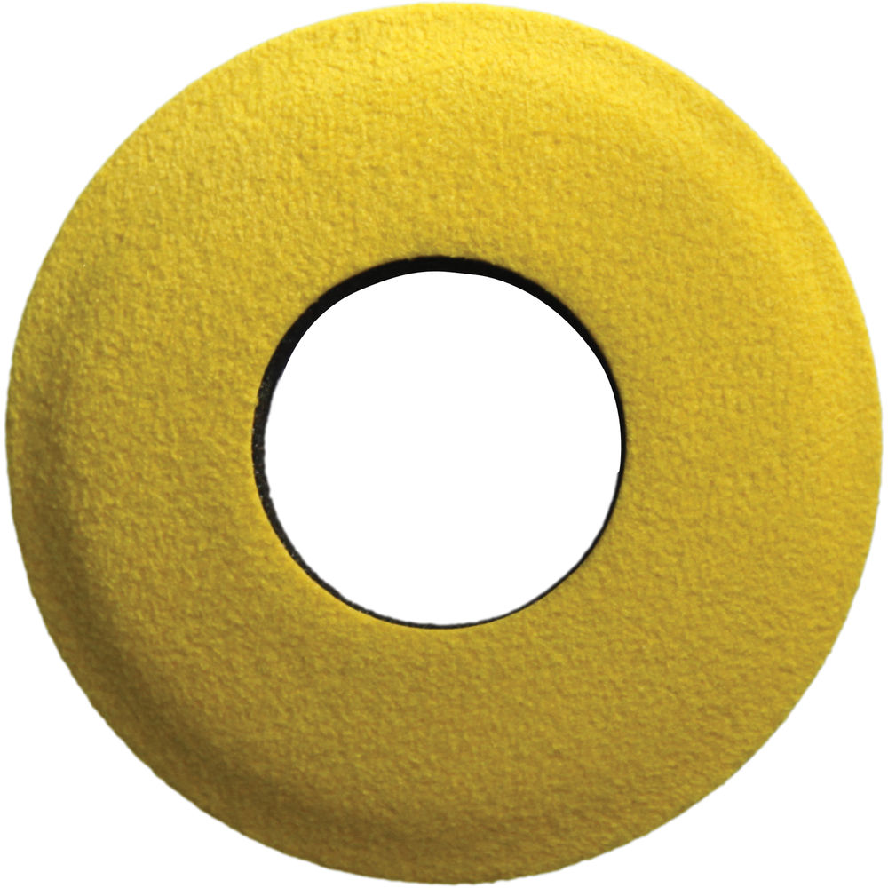 Bluestar Round Extra Small Microfiber Eyecushion (Yellow)