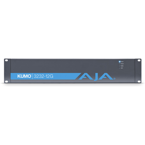 AJA KUMO 3232-12G Compact 12G-SDI Router (2 RU)