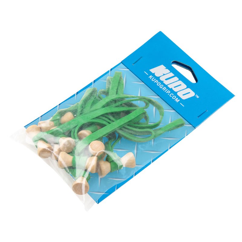 KUPO Elastic Cable Tie(10Pcs)6mm(W)*5"(L)(Green)
