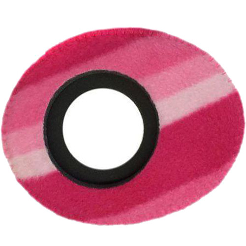 Bluestar Oval Ultra Small Viewfinder Eyecushion (Fleece, Candy Cane)